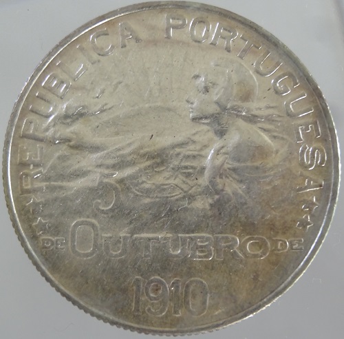 【楽天市場】ポルトガル 1エスクード銀貨 1910年 極美品＋：紅林コイン