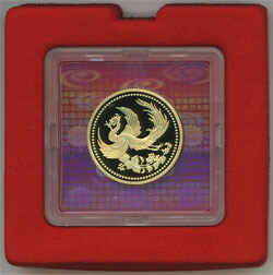 天皇陛下御在位10年 金貨単独1万円金貨 1点 平成11年(1999)