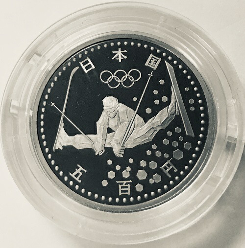 楽天市場】【記念硬貨】長野オリンピック記念 500円白銅貨3