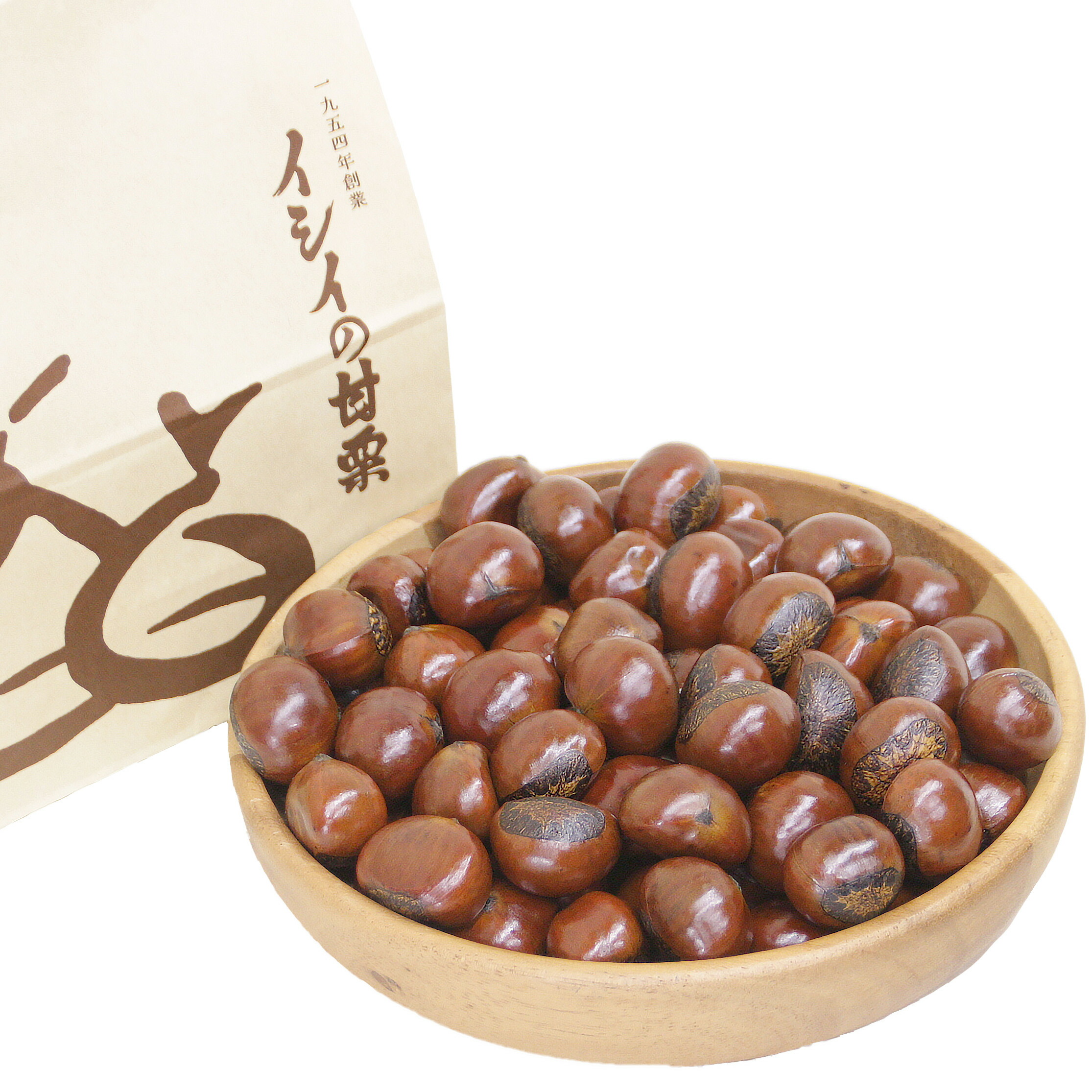 楽天市場】お得な甘栗簡易袋(大) 正味1030g : 甘栗専門店 イシイの甘栗