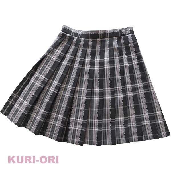 KURI-ORI - セーラー服 コスプレ グレー 155A 夏用 グレー無地 車ヒダ20本スカート KURI-ORI - セーラー服 コスプレ グレー 155A 夏用 グレー無地