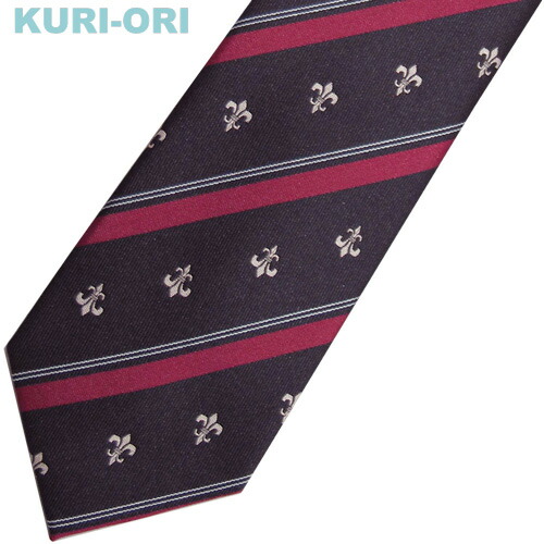 楽天市場】スクールネクタイ 制服ネクタイ グレー×ピンク ユリクレスト