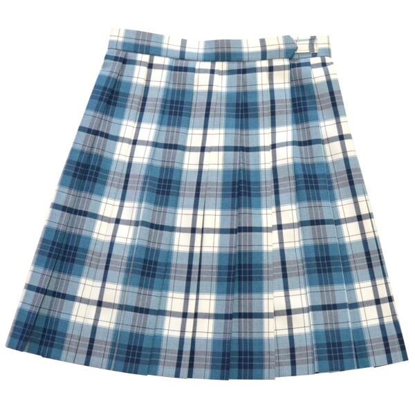 まとめ買い ウエスト60 63 66 69 72cm スカート丈42cm ウエスト60 63 66 69 72cm スカート Kuri Ori クリオリ 制服プリーツスカート 学生服 Wkr450 ミニ丈 スリーシーズンスカート 白 エメラルドブルー 日本製 冬服 送料無料 車ヒダ 人気top1