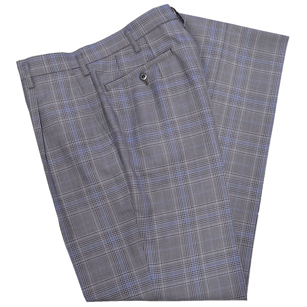 飛鳥未来高校 　冬スラックス　ウエスト61cm オリジナル制服 冬スラックス 楽天市場】冬制服スラックス【ブルー×サックスタータンチェック