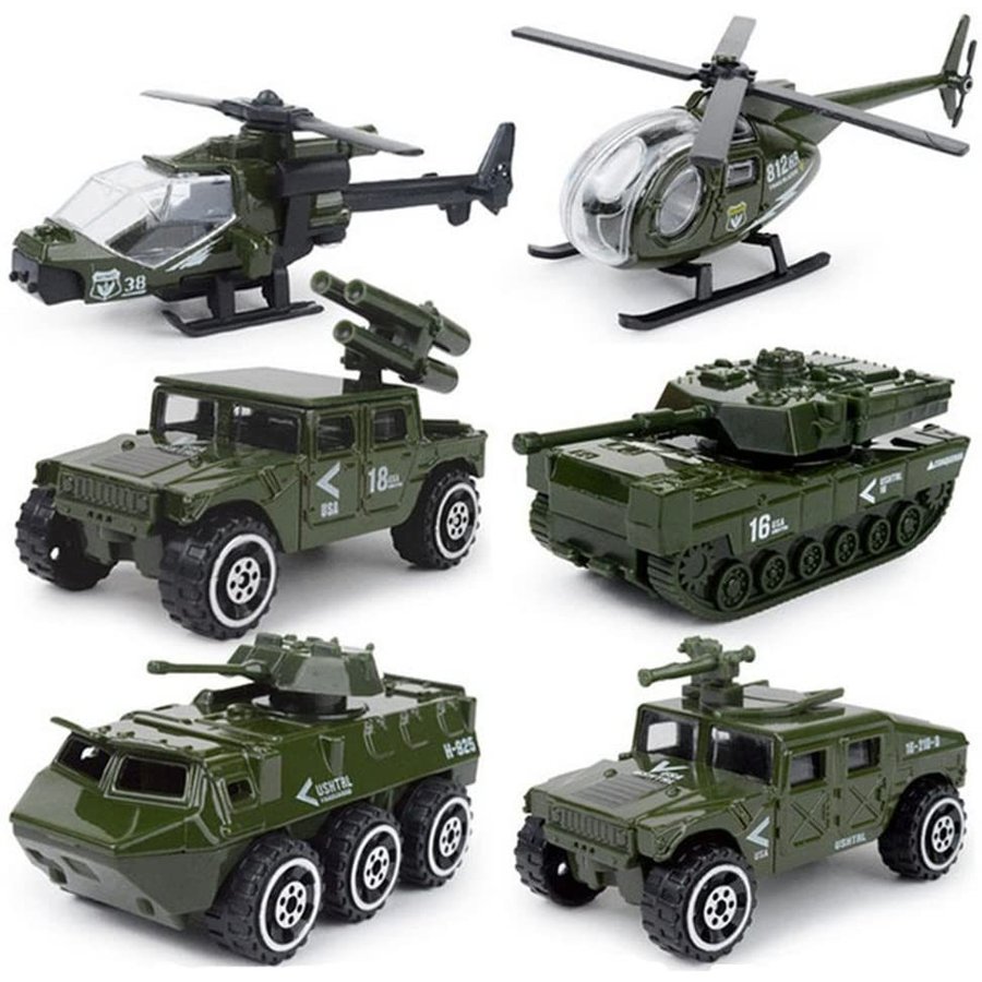 楽天市場】プルバックミニカー [ミニカー軍事車両4個セット]男の子