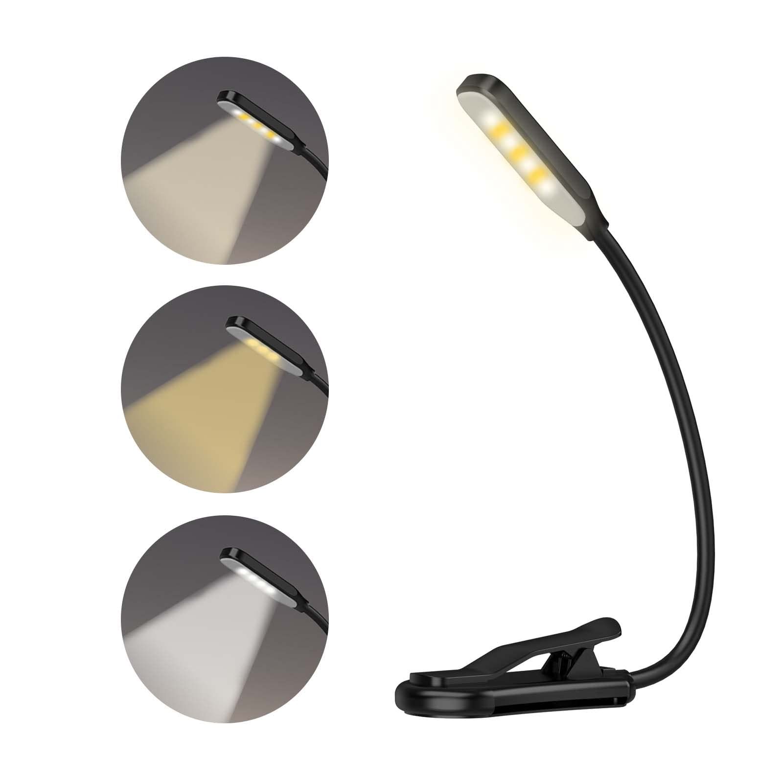 【楽天市場】ブックライト クリップライト 卓上ライト 読書灯 寝ながら 読書ライト 譜面台ライト 3段階調色調光 目に優しい 充電式 勉強