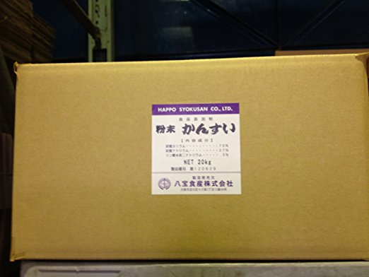 粉末かんすい　２０ｋｇ [並行輸入品]北海道、沖縄、離島は送料別途