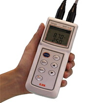 ツインDO/pHメーター DOP-10Z 投込 0163807523|栗本薬品工業株式会社