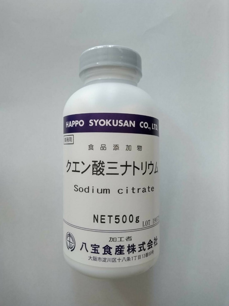 楽天市場】クエン酸ナトリウム 1kg 名称：クエン酸三ナトリウム クエン酸の2割程置き換える事により酸味を和らげます。 : 栗本薬品工業株式会社