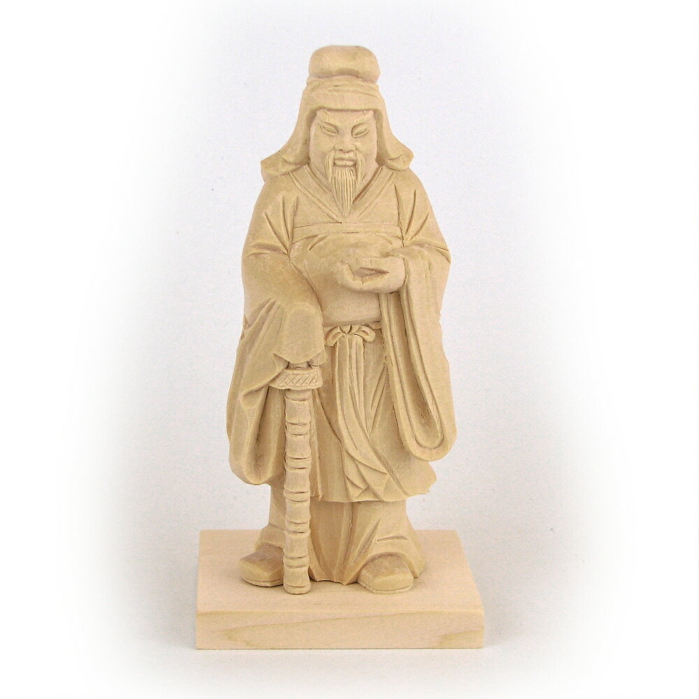 仏像 大己貴命/大己貴神 オオナムチ 15cm 桧木