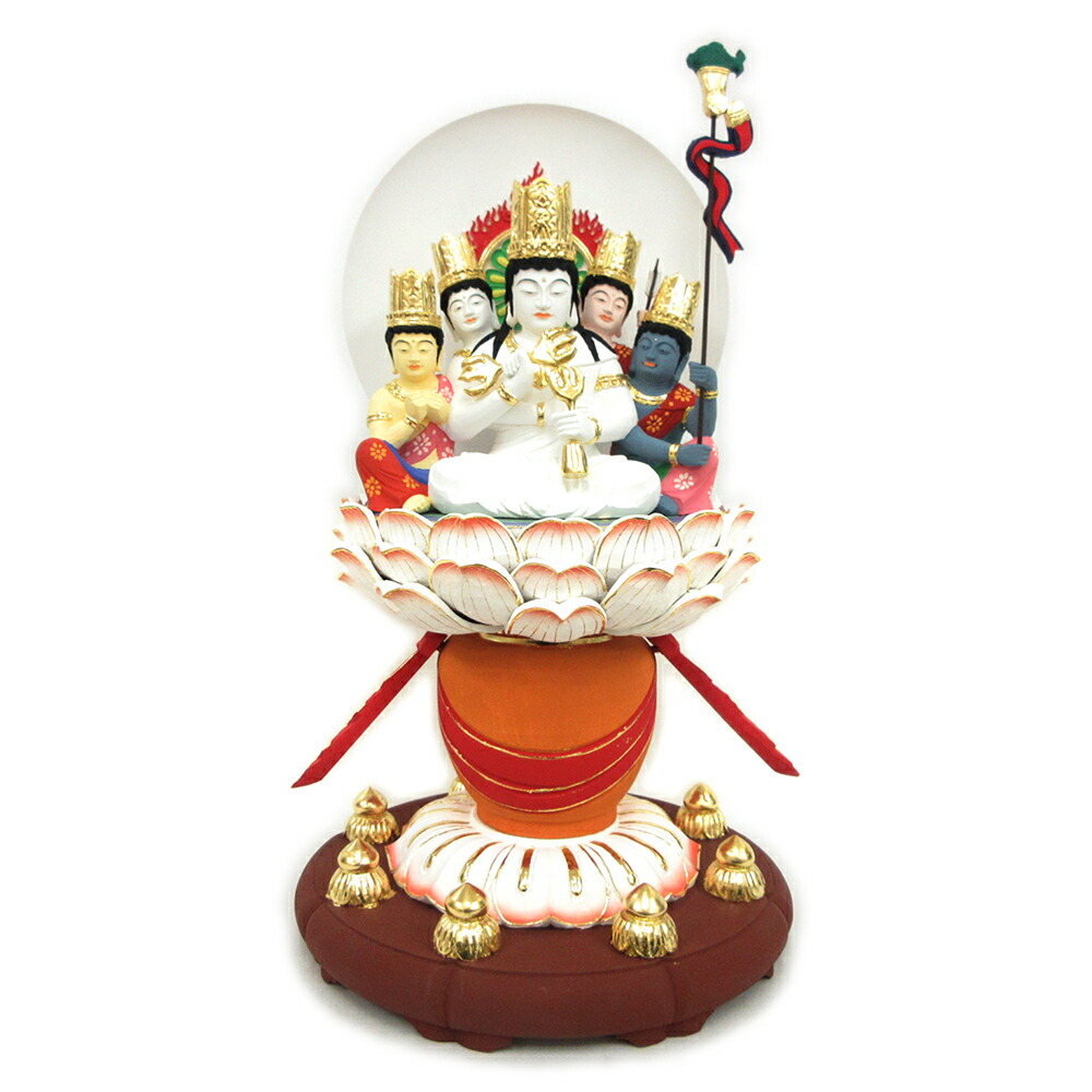 楽天市場】仏像 宇賀弁才天 立像 6.0寸 桧木彩色 宇賀弁財天 宇賀神