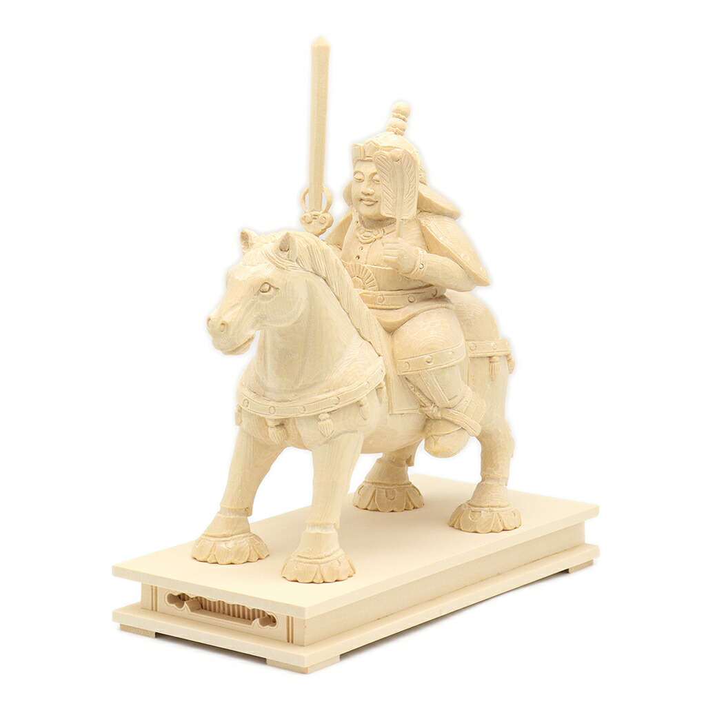 楽天市場】仏像 将軍地蔵 騎馬像 26cm 桧木彩色 : 栗田こだわり仏像専門店