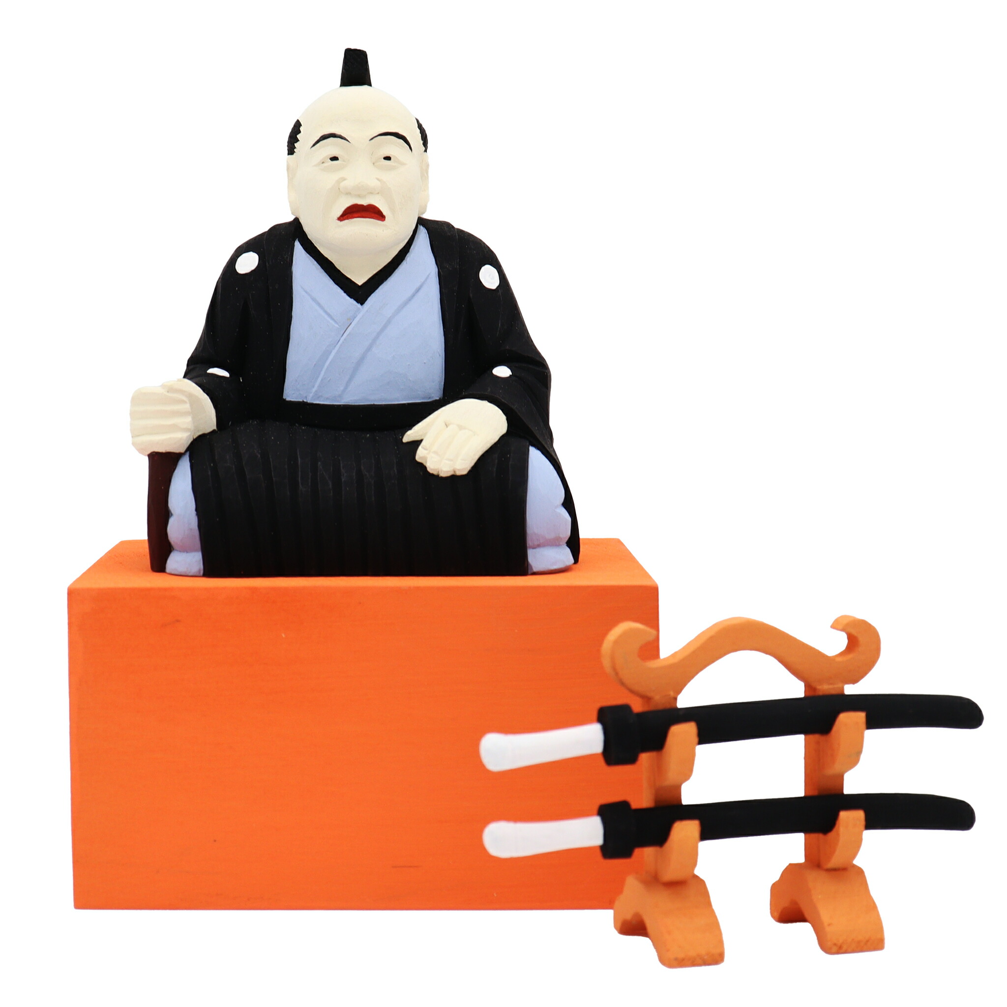 栗田仏像ブランド諸天神巳神（双頭白蛇） （総高8cm、幅11cm、奥行き10cm）彩色 桧木製高級木彫り 14708 仏像 烏枢沙摩明王 厨子入り(金メッキ⁄24金)仏師：牧田秀雲 原型＿