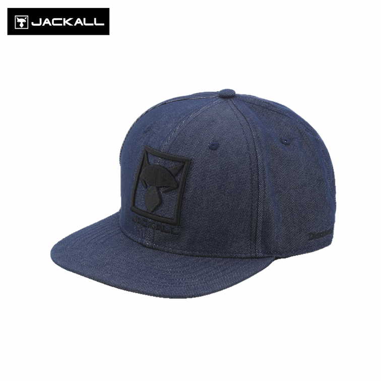 冬バーゲン☆】 ジャッカル JACKALL スクエアロゴフラットキャップ デニム フィッシングキャップ qdtek.vn