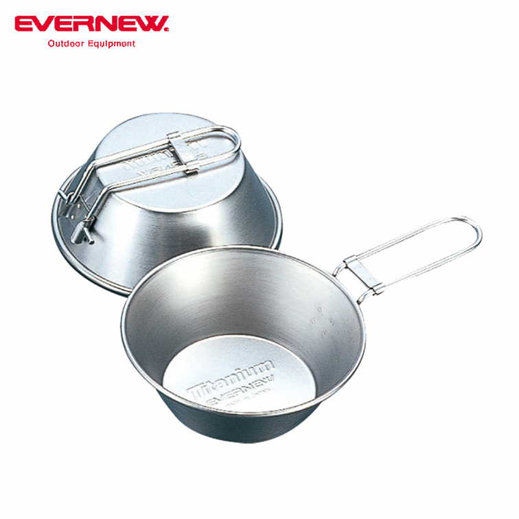 新品　EVERNEW チタン シェラカップ EBY140 680ml　4個セット Amazon.co.jp: エバニュー(EVERNEW) チタンシェラカップ680ml
