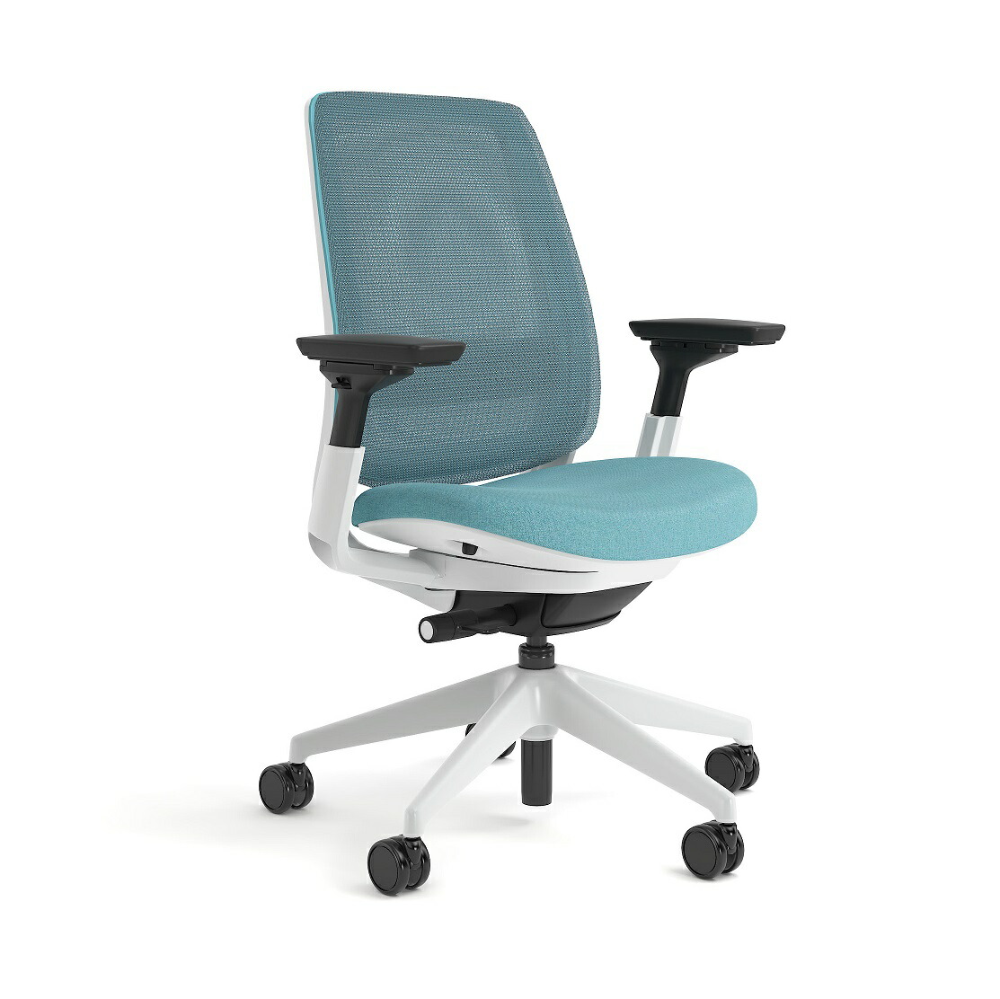 楽天市場】Steelcase Gesture シェルバック型 442A30BB ブラックシェル