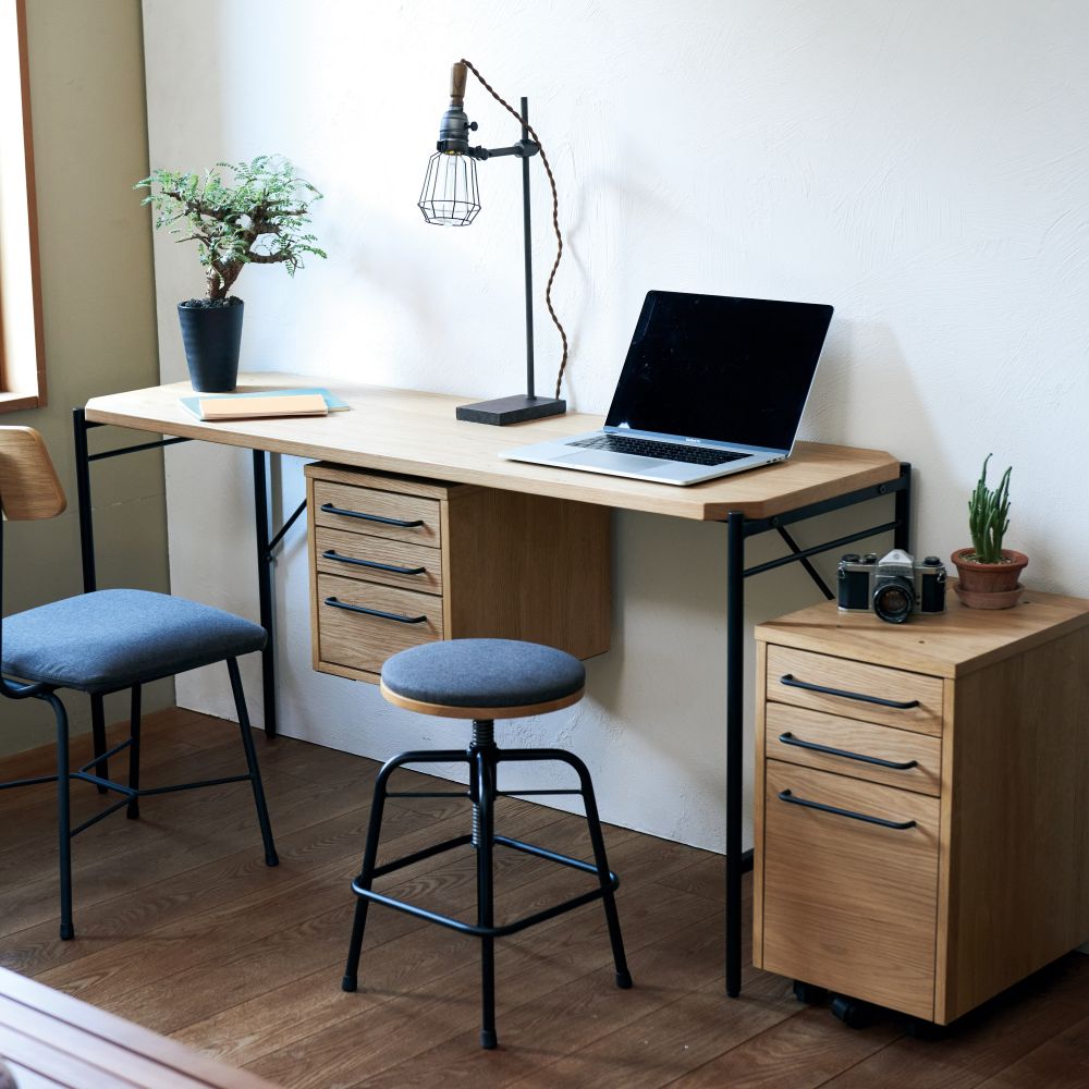 瓦 学習机 GLMDK 弘益 Mash GLam WORKIN DESK ワーキング学習机 幅90糎 幅120糎 幅140糎 奥ぶかさ45糎 リビング学びとる
