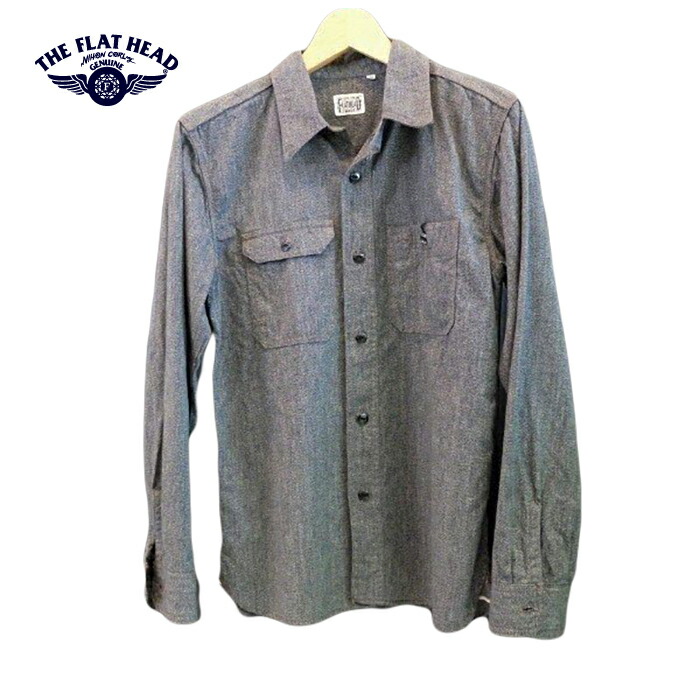楽天市場】THE FLAT HEAD(フラットヘッド)ウォバッシュワークシャツ