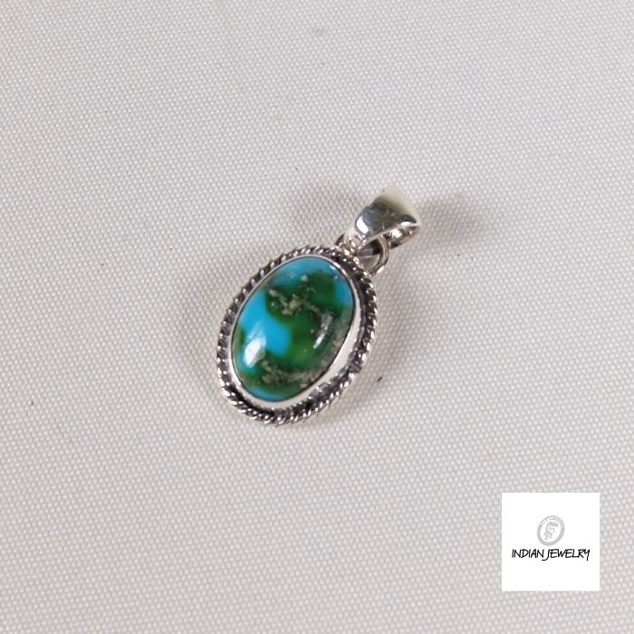 北米インディアン宝飾品INDIAN JEWELRY ソノランゴールドターコイズ シャンデリヤとっ始め ナバホー族 Alice Johnson しろがね色925 アリス・ジョンソン