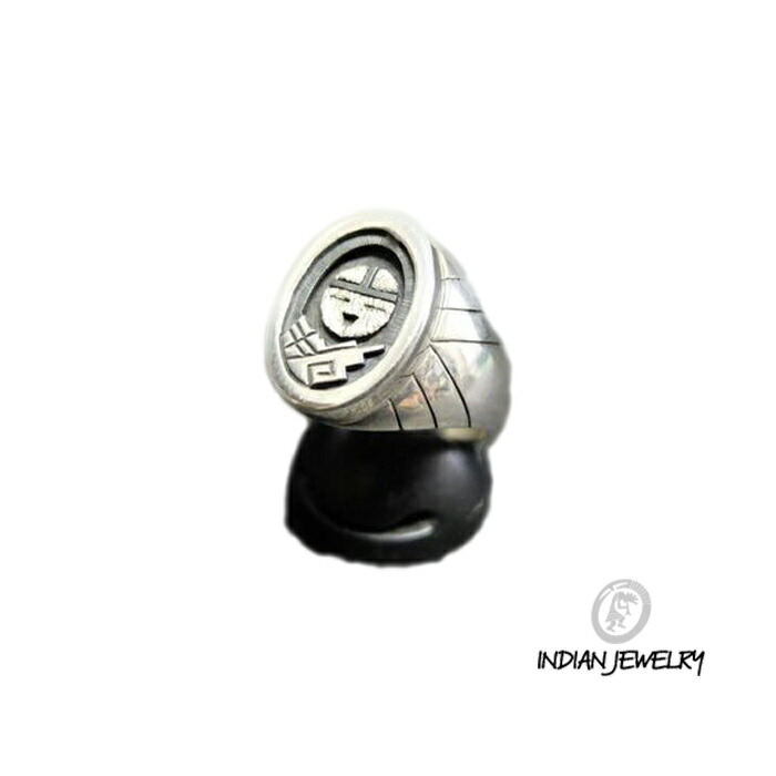 インディアンジュエリー　ホピ　Hopi リング ホピ族製作のリング インディアンジュエリー