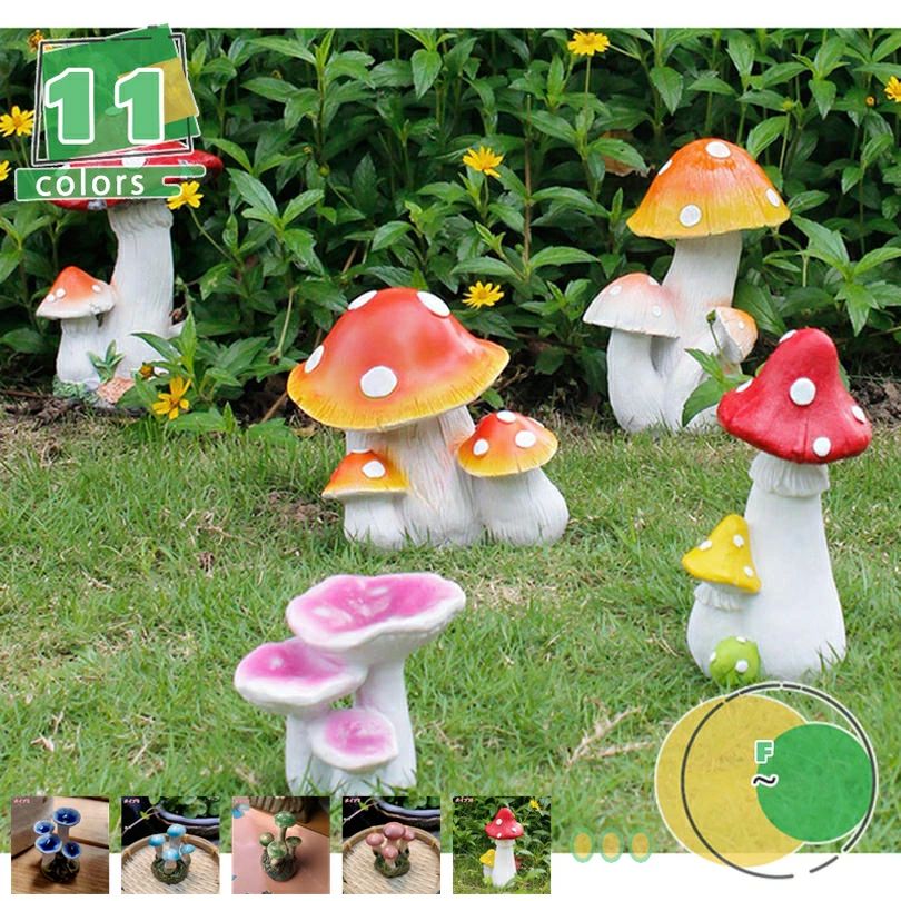 楽天市場】雑貨 置物 資材：きのこ S*フェイク インテリア