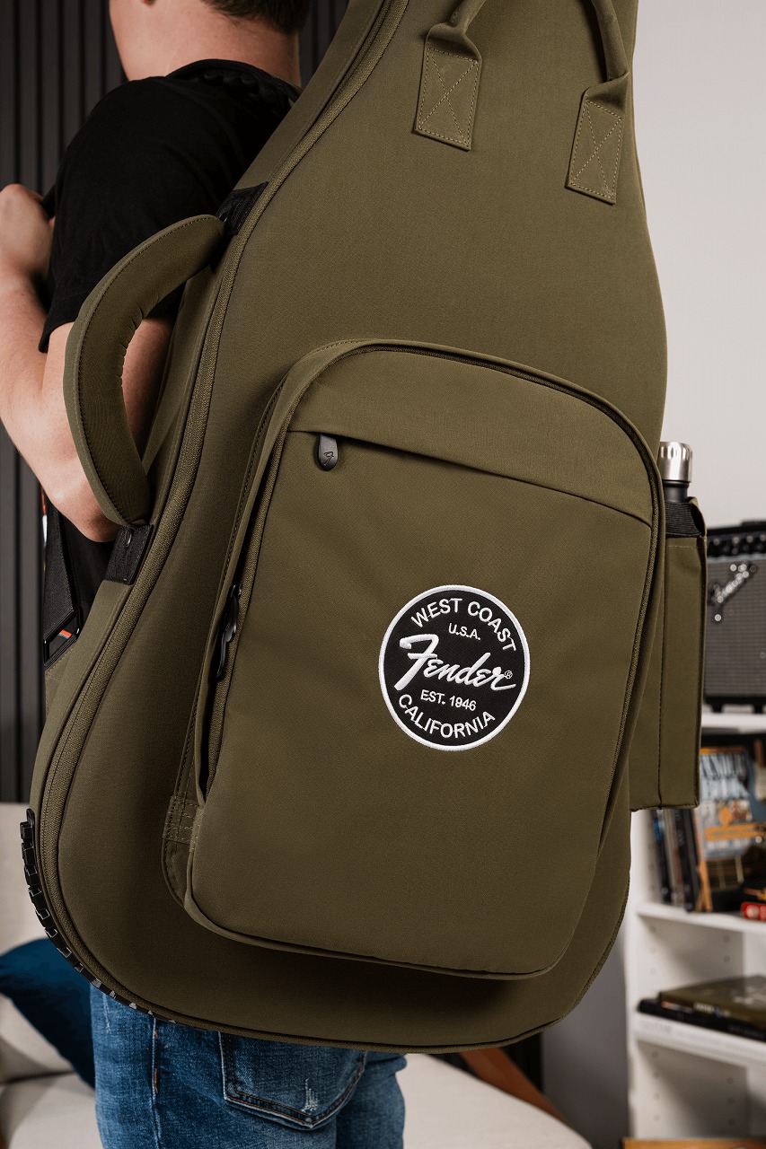 Troubadour Electric Guitar Gig Bag OLV 【Fender新作ギグバック！】 【横浜店アクセサリーフロア在庫品】