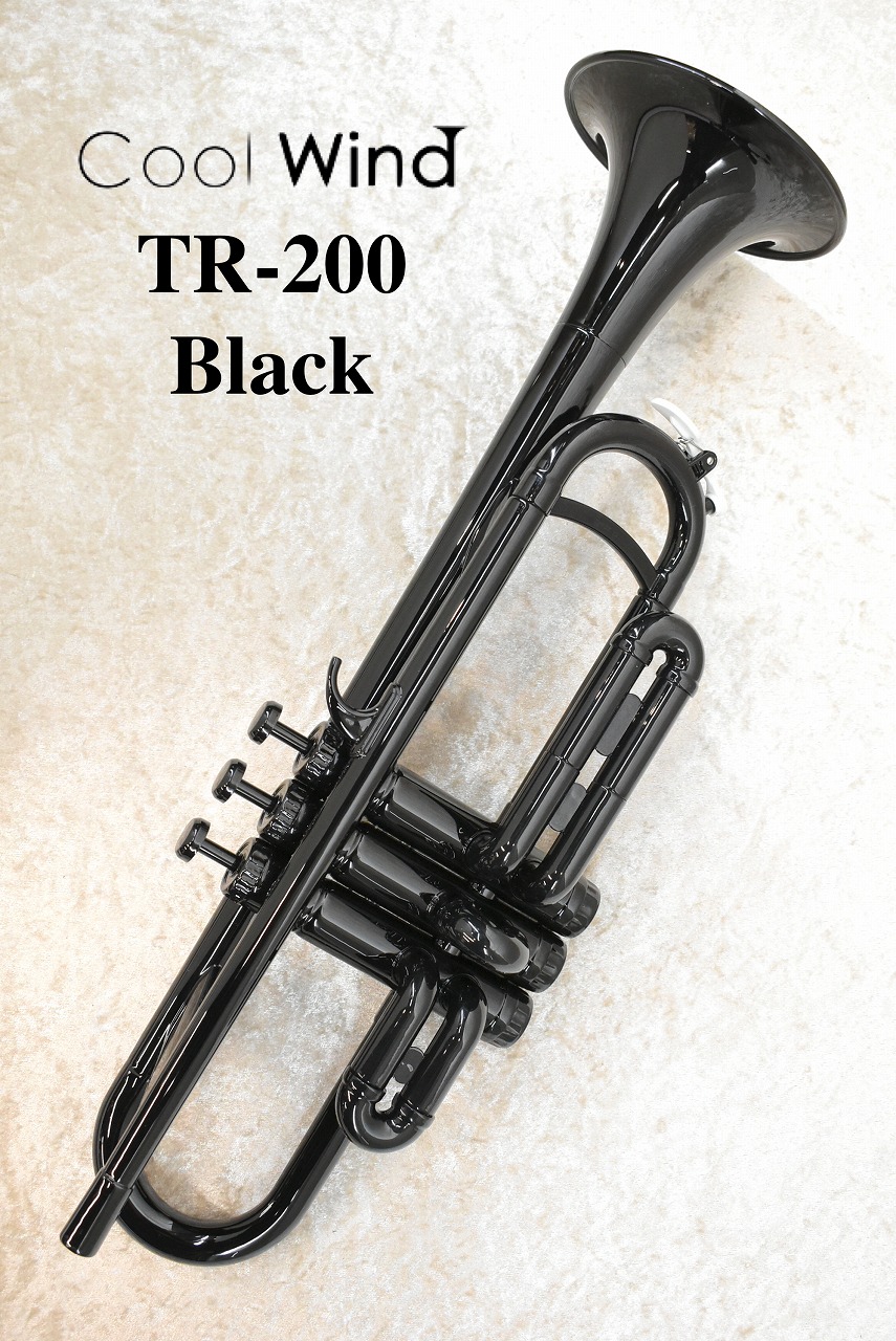 市場 Cool TR-200BLK プラスチックトランペット ブラック クールウインド Wind