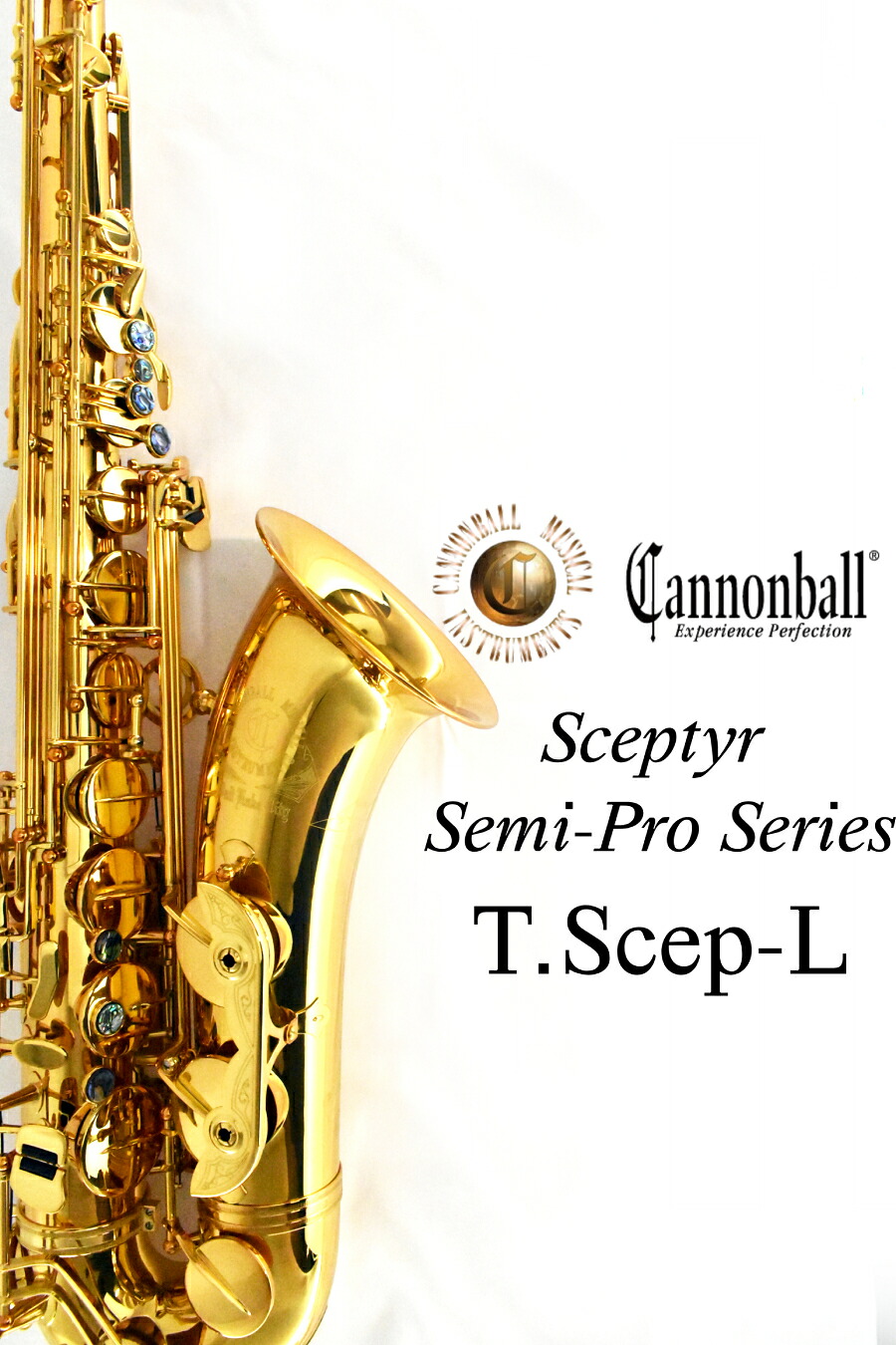 《即納可能》Cannonball T.Scep-L "Sceptyr Semi-Pro Series"【新品】【キャノンボール】【テナーサックス】【セプター】【ゴールドラッカー仕上】【横浜】【WIND YOKOHAMA】|クロサワ楽器65周年記念SHOP
