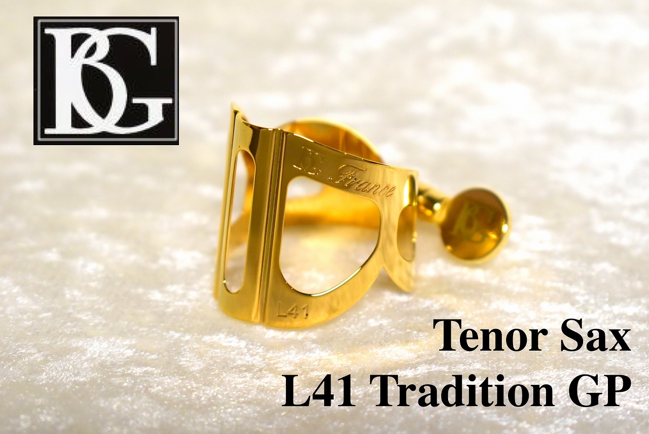 Bg L41 Tradition Gp テナーサックス用リガチャー Yokohama ウインド横浜店 金メッキ トラディション 新品 あらかじめご了承くださいませ 温泉で Tapeehotel Com