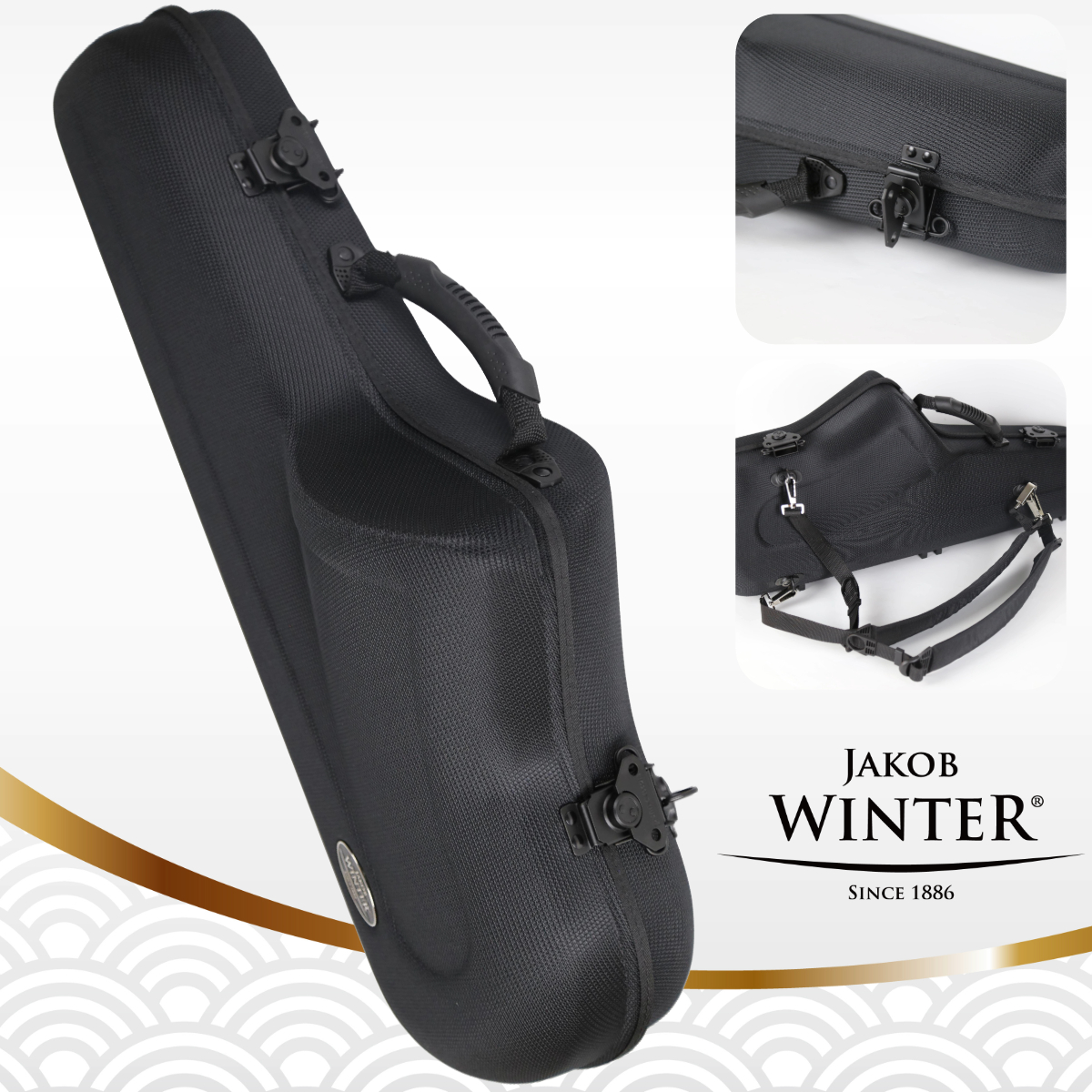 楽天市場】JAKOB WINTER 51092CAR GREENLINE ALTO SAXOPHONE CASE 