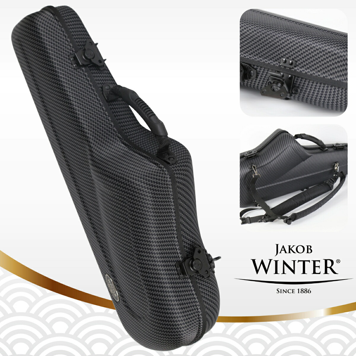 JAKOB WINTER Greenline Decor テナーサックスケース - 管楽器