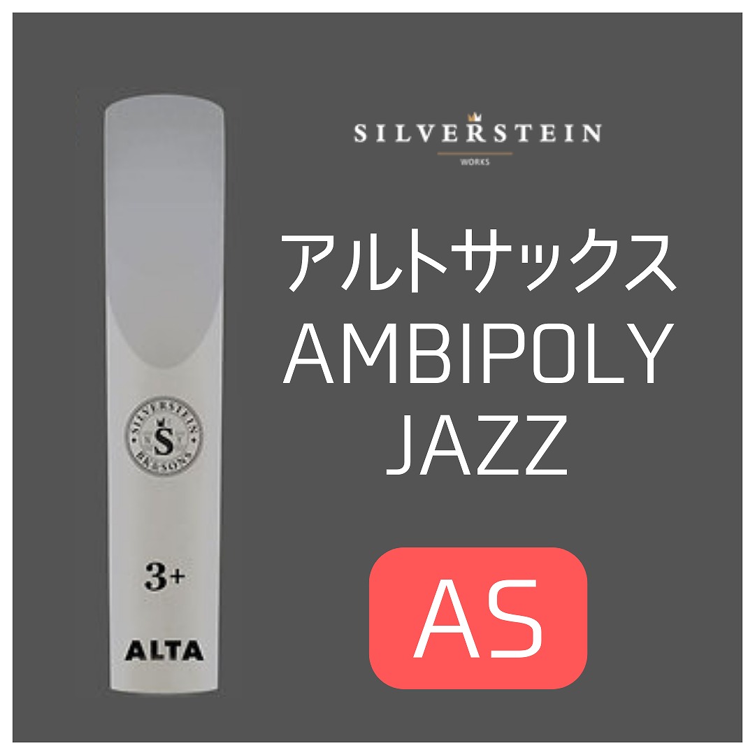 【値下げ】シルバースタイン アルタ アンビポリリード プロ SILVERSTEIN Silverstein ALTA AMBIPOLY REED AP300ASC シルバー