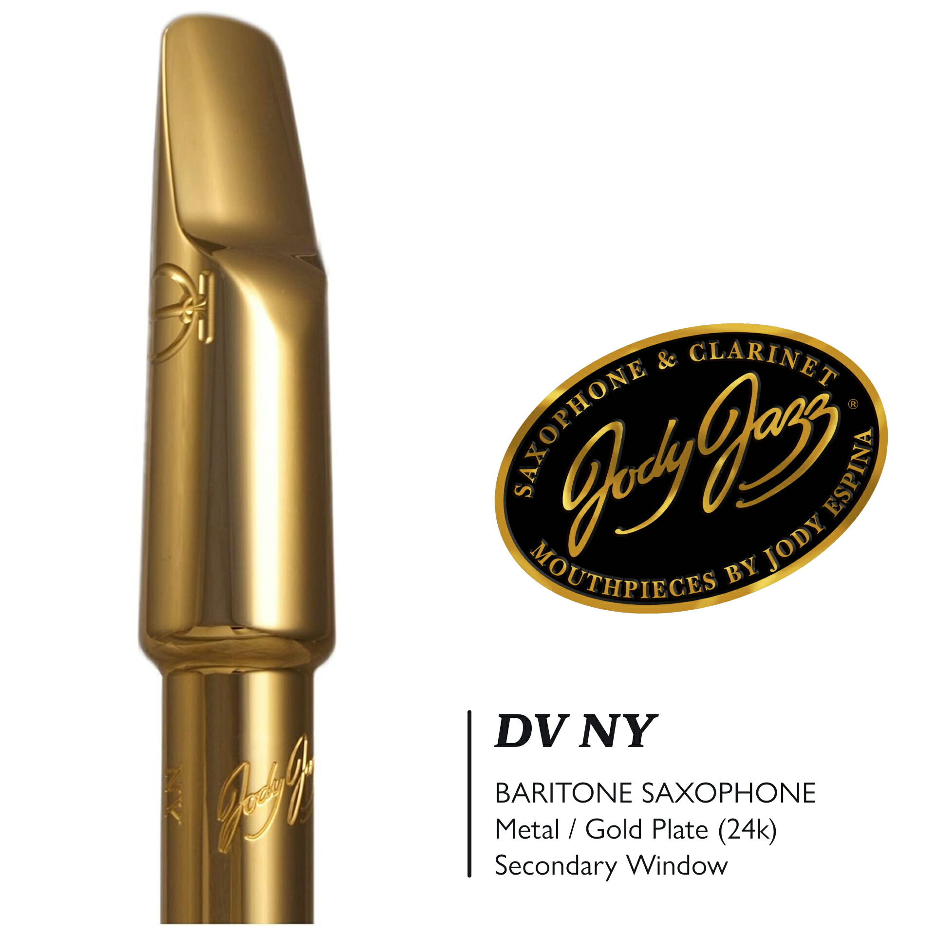 JODY JAZZ / DV NY B.SAX MOUTHPIECE 【ジョディジャズ】【マウスピース】【バリトンサックス】【メタル】【DV NYシリーズ】【新品】【クロサワウインド横浜店 在庫品】【WIND YOKOHAMA】 84,700円
