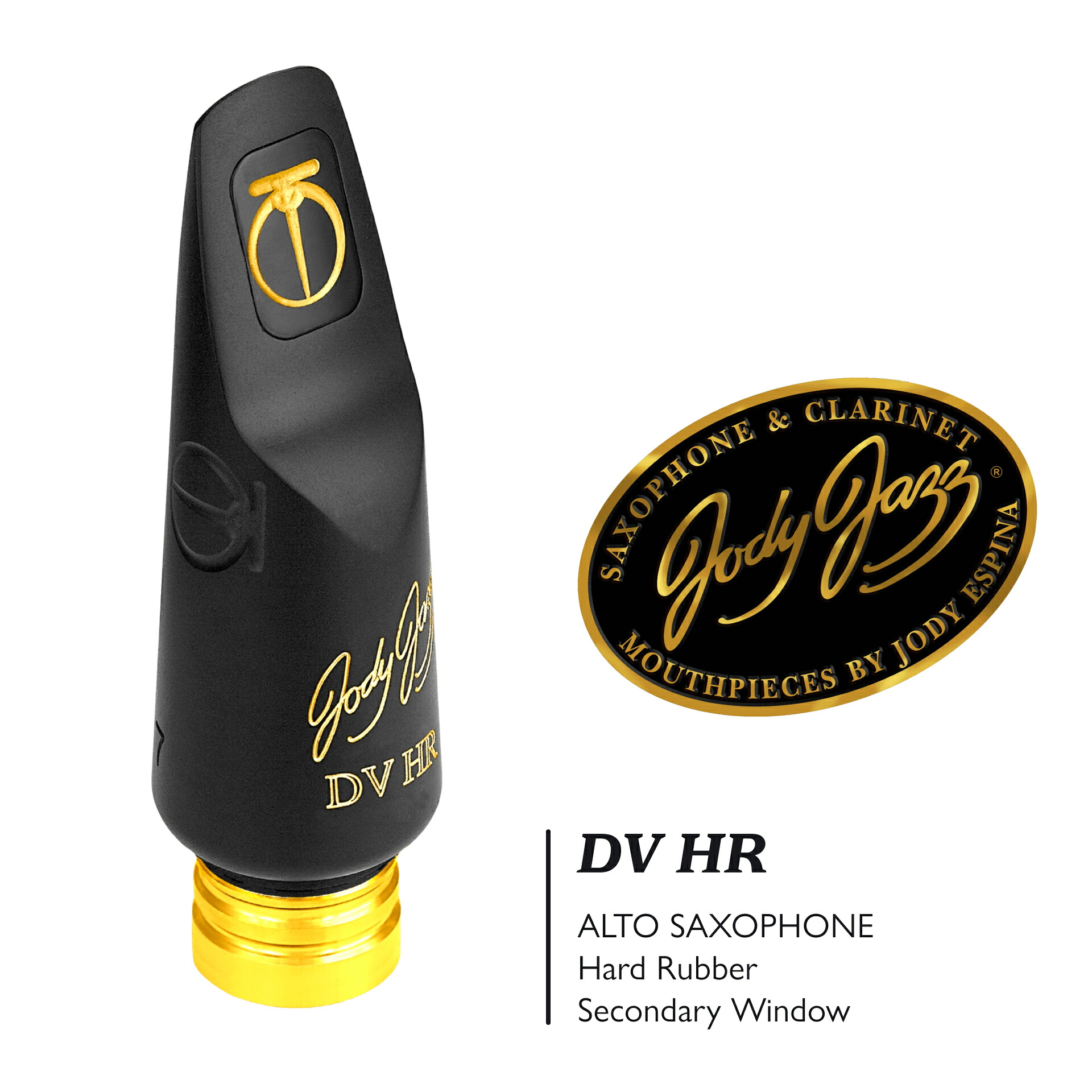 JODY JAZZ / DV HR A.SAX MOUTHPIECE 【ジョディジャズ】【マウスピース】【アルトサックス】【ハードラバー】【DVシリーズ】【新品】【クロサワウインド横浜店 在庫品】【WIND YOKOHAMA】｜クロサワ楽器65周年記念SHOP