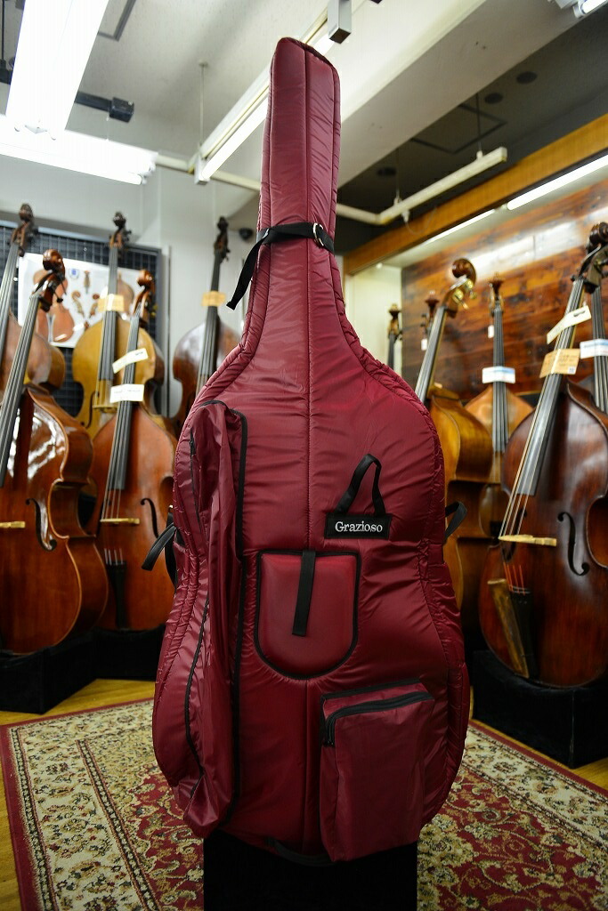 コントラバス用キャリングケース 赤黒 contrabag_1.jpg