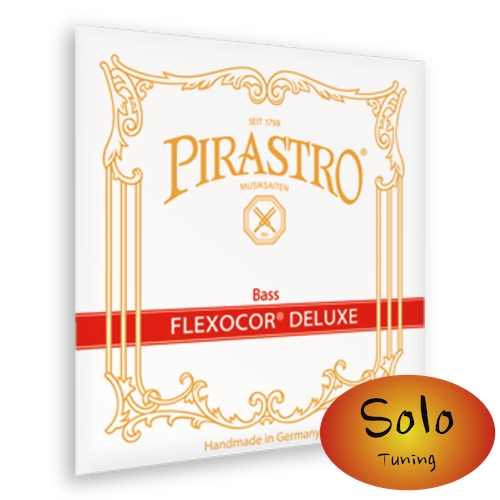 送料無料 Pirastro Flexocor Deluxe 予約販売 フレクソコアデラックス H3B 日本総本店コントラバスフロア在庫品 コントラバス弦 日本限定 ソロチューニング