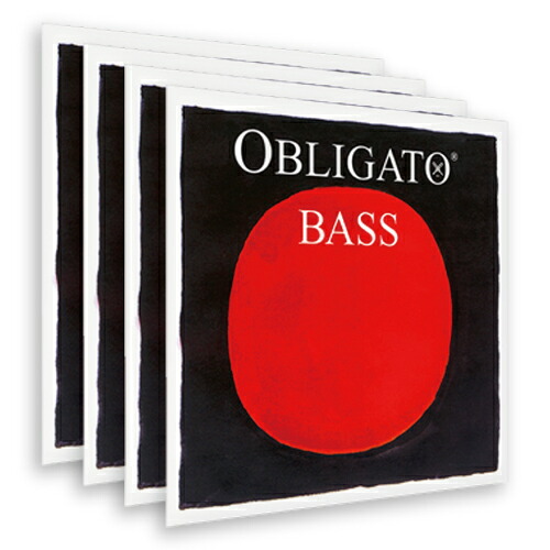 Pirastro Obligato/オブリガート【4弦セット/オーケストラチューニング】【コントラバス弦】【日本総本店コントラバスフロア在庫品】｜クロサワ楽器65周年記念SHOP