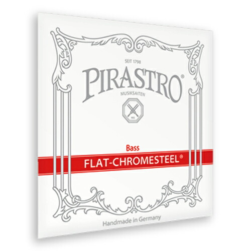 Pirastro Flat Chromesteel/フラットクロムスチール【3A/オーケストラチューニング】【コントラバス弦】【日本総本店コントラバスフロア在庫品】｜クロサワ楽器65周年記念SHOP