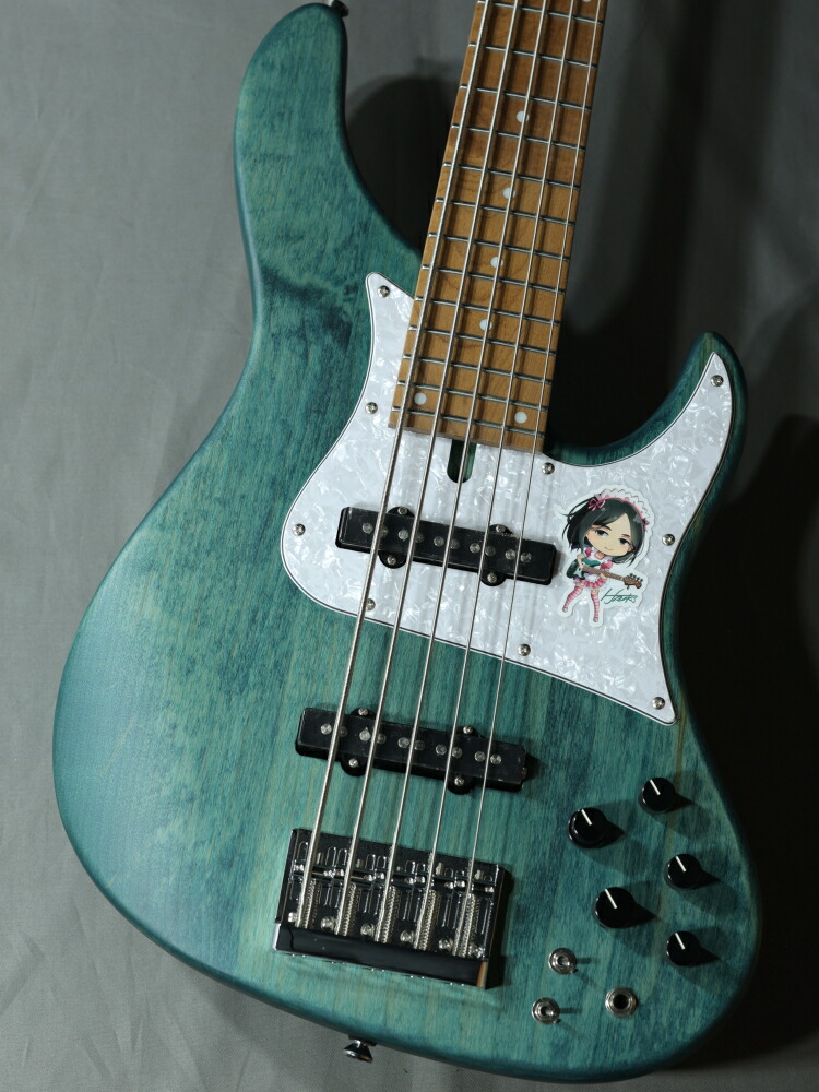 楽天市場】Bacchus ( バッカス ) WL535/R （DLPB-MH）【5弦ベース