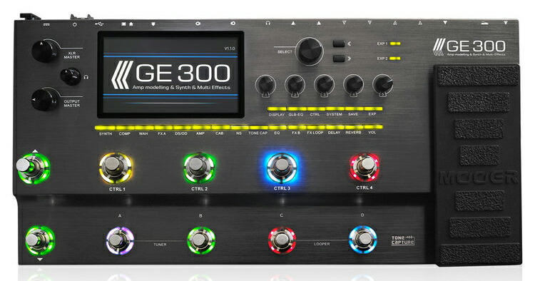mooer GE300 LITE アンプシミュレータ　マルチエフェクター Mooer GE300 LITE
