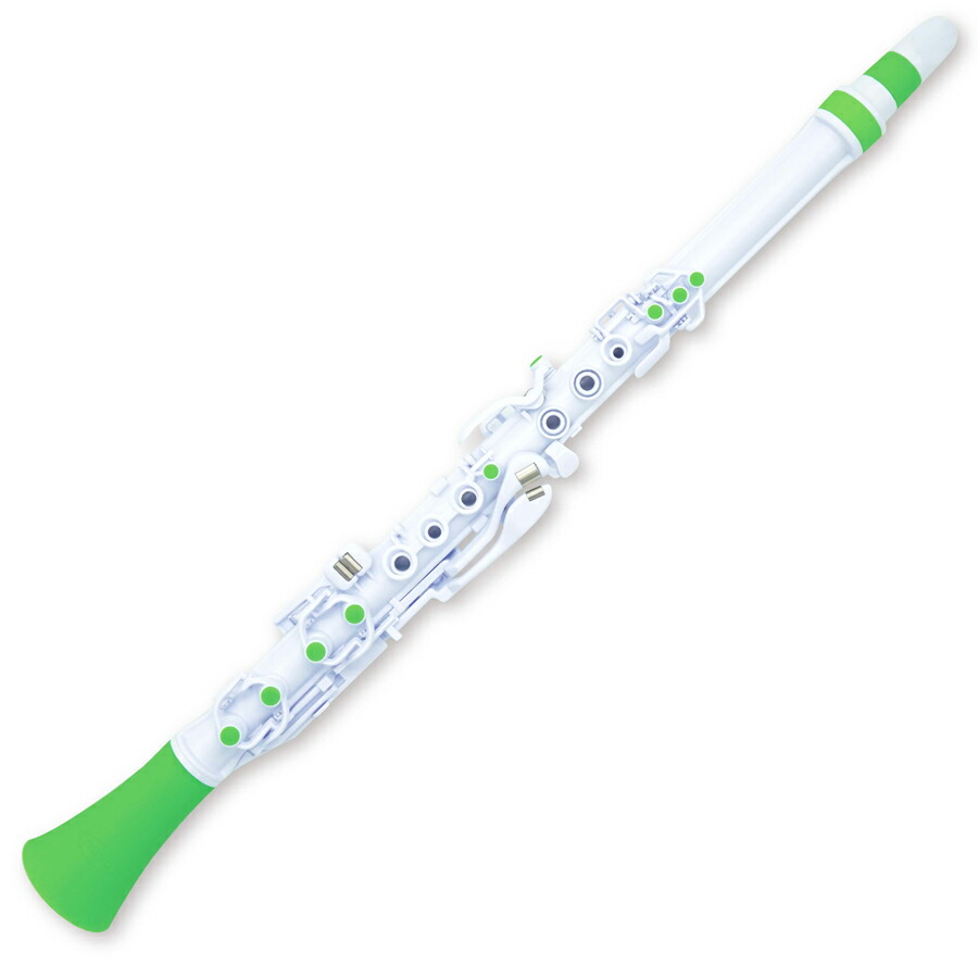 NUVO Clarineo クラリネオ (White/Green )/ N120CLGN 【ONLINE STORE】|クロサワ楽器65周年記念SHOP