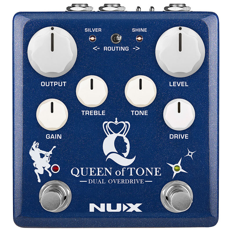 NUX (ニューエックス) Queen of Tone Dual Overdrive (デュアルオーバードライブ)【ONLINE STORE】｜クロサワ楽器65周年記念SHOP 14,045円