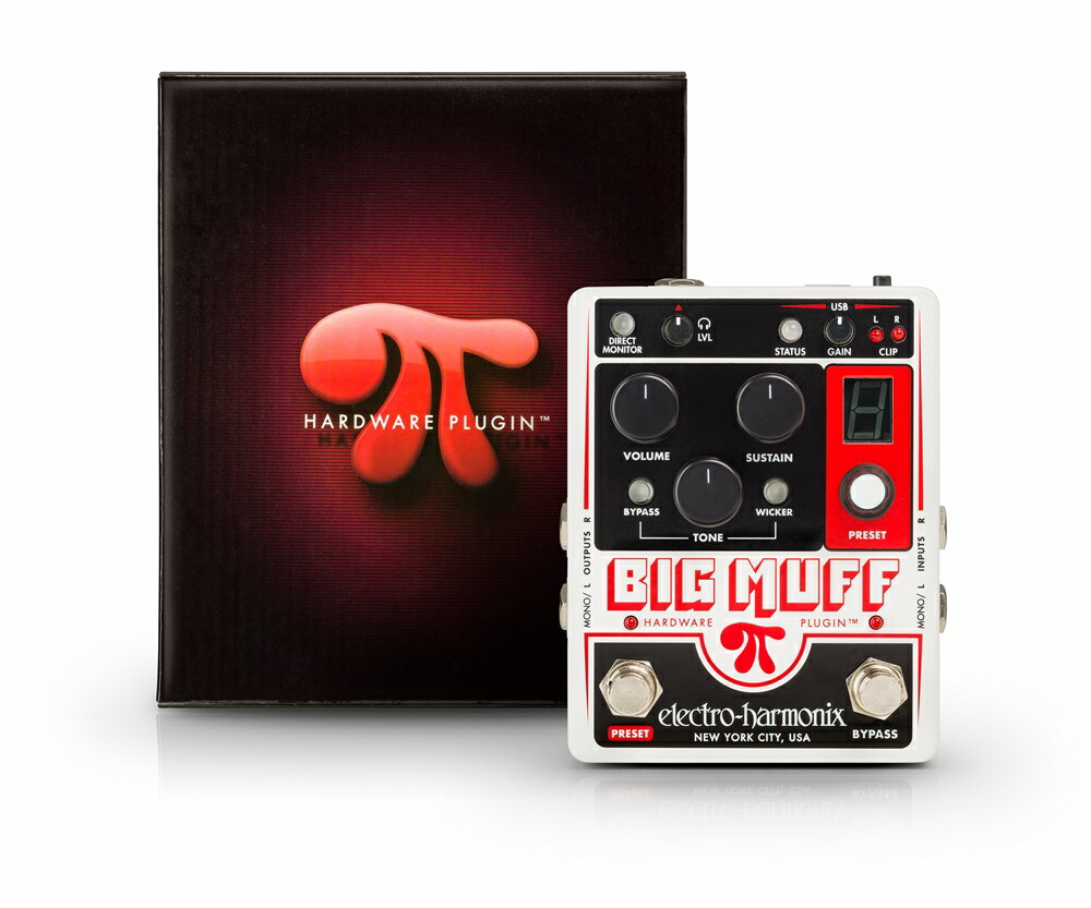 エフェクターelectro-harmonix BIG MUFF 木箱モデル エフェクターelectro-harmonix BIG MUFF 木箱モデル エレクトロ