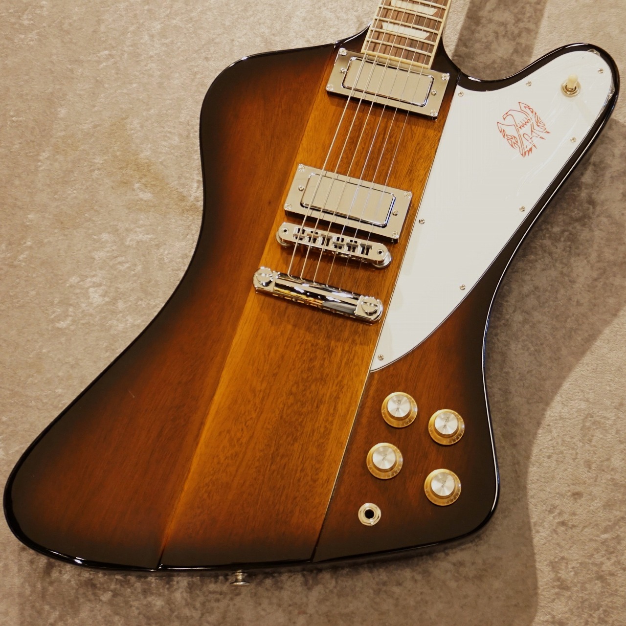 ギター Gibson Firebird Johnny Winter 1964 Gibson Firebird V Polaris White 1.4 Scale
