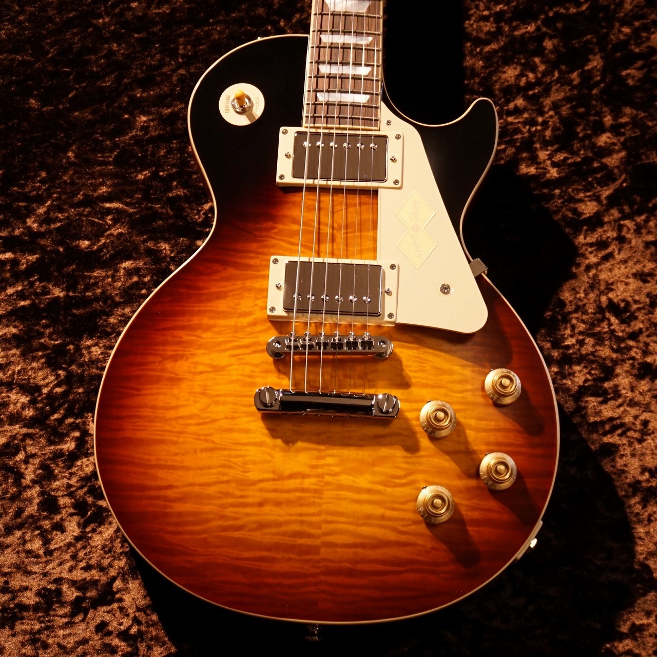 Epiphone レスポール スタンダード トラ杢 ブラウンサンバースト EPIPHONE レスポールスタンダード 日本製 Gibsonヘッド