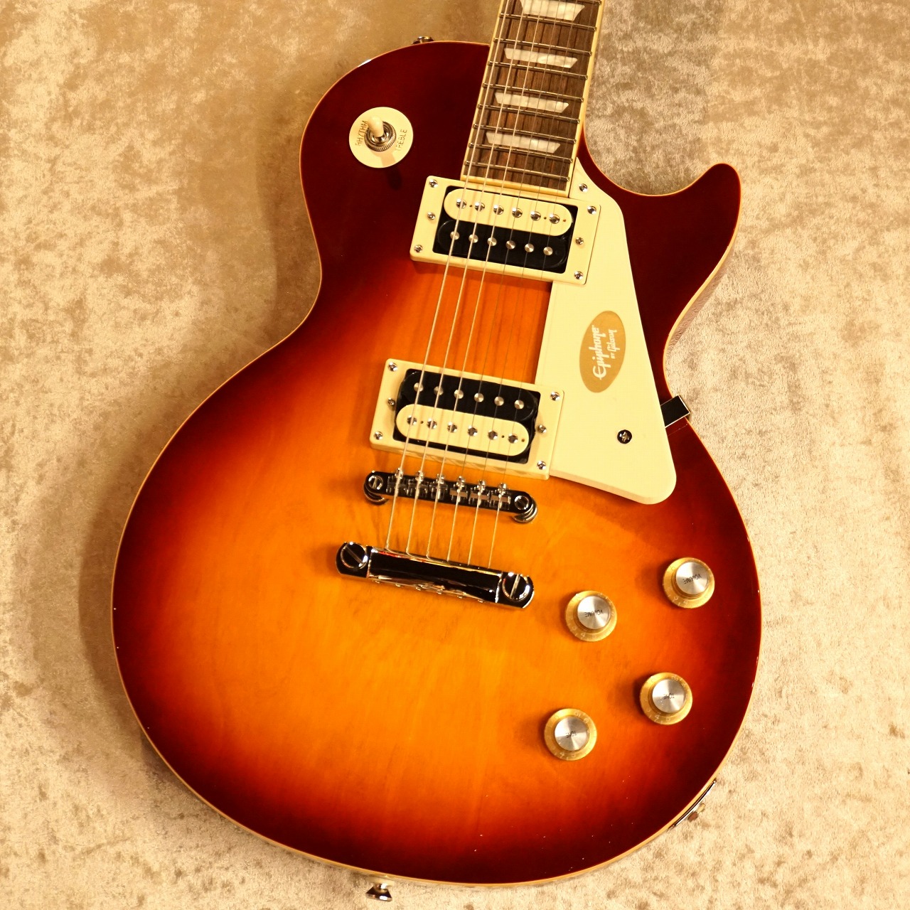 楽天市場】Epiphone LP-100 新品 ヘリテージチェリーサン