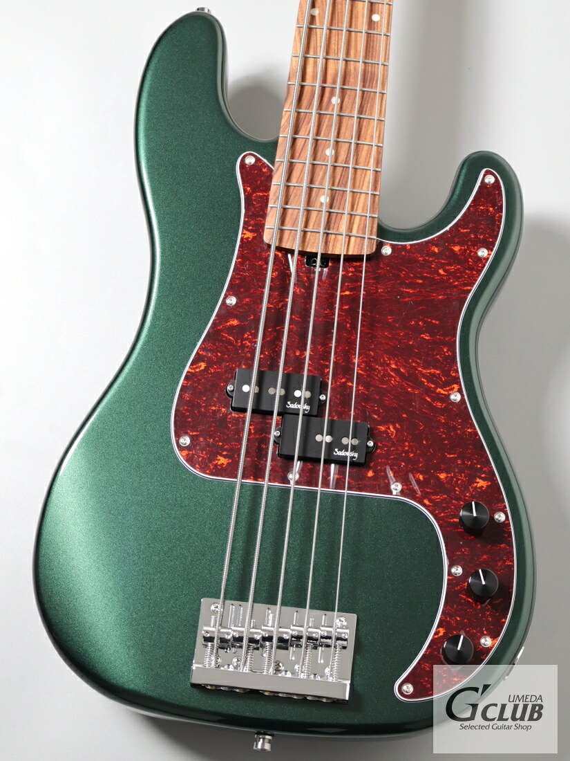 Sadowsky MX20 UV5 SWG/R -Sherwood Green Metallic-【3.92kg】【G-CLUB UMEDAベースフロア】|クロサワ楽器65周年記念SHOP