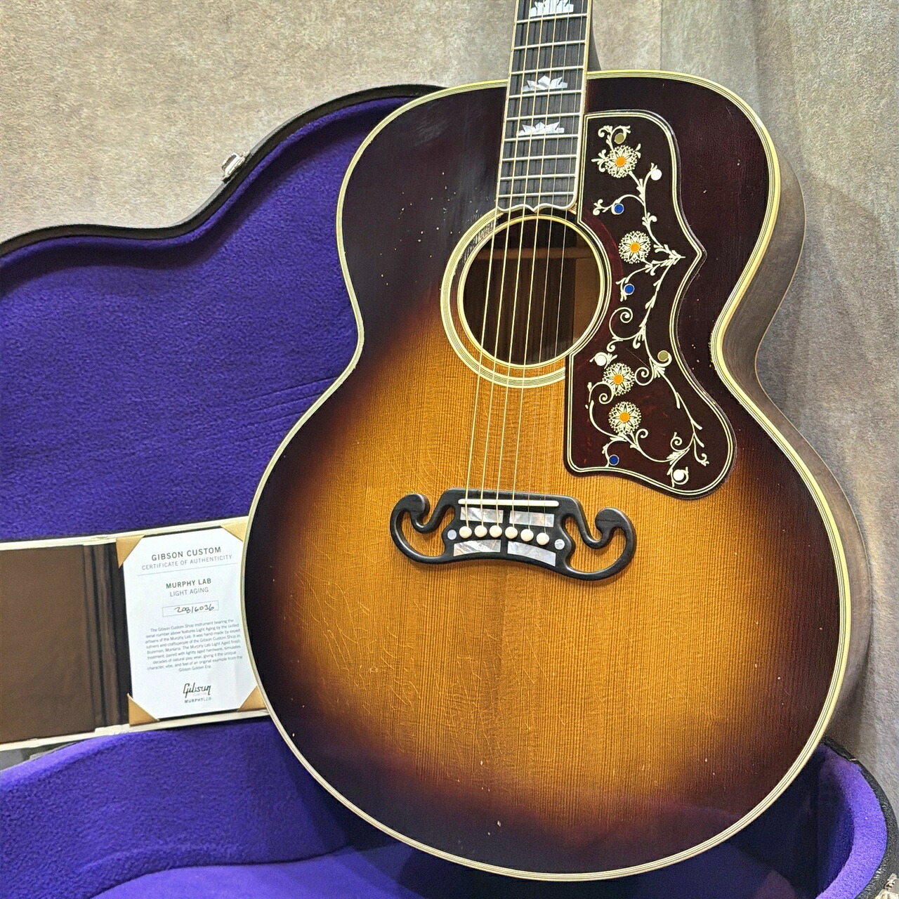 【試奏動画あり】Gibson CS Murphy Lab Pre-War SJ-200 Rosewood Light Aged #20816036【送料当社負担】【池袋店在庫品】|クロサワ楽器65周年記念SHOP