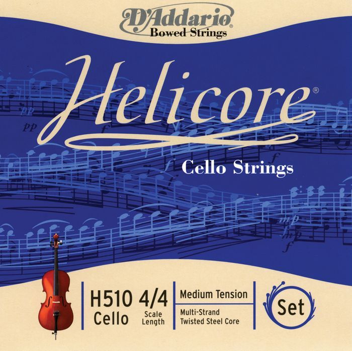 全国総量無料で D'Addario H510 Helicore Cello Strings ヘリコア チェロ弦セット fucoa.cl