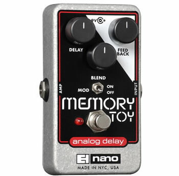 electro-harmonix Memory Toy [Analog Delay With Modulation] (ディレイ/モジュレーション)(ご予約受付中)【ONLINE STORE】